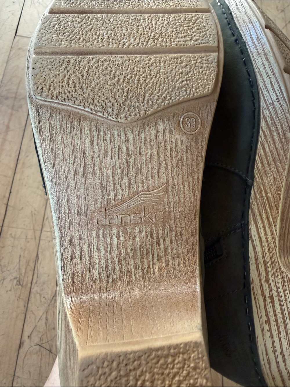DANSKO Olive Maria Nubuck Clogs Ankle Booties Zip Up 39 - Picture 9 of 13